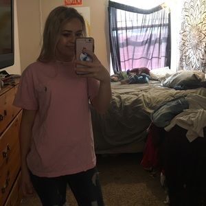 Pink polo